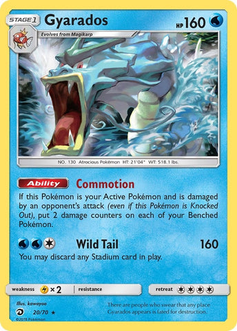 Image for Gyarados (20/70) - Pokemon