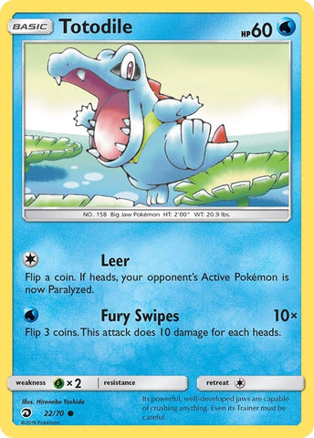 Image for Totodile (22/70) - Pokemon