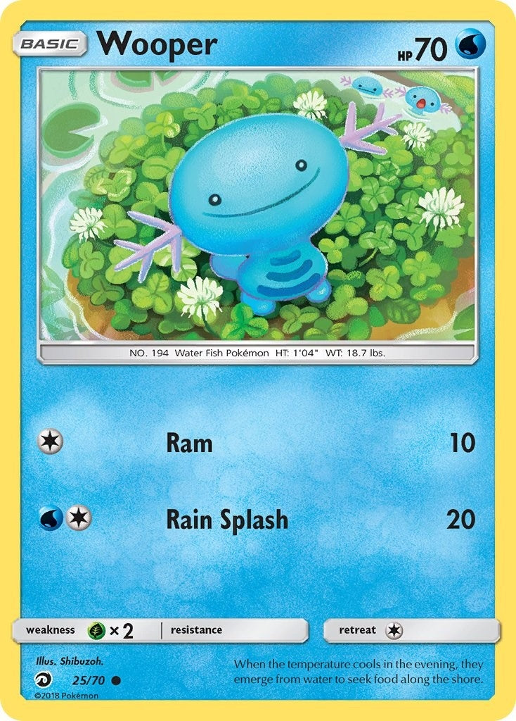 Image for Wooper (25/70) - Pokemon
