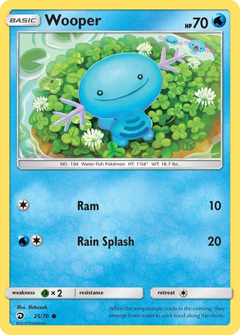 Image for Wooper (25/70) - Pokemon