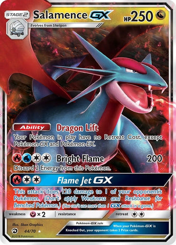 Image for Salamence GX (44/70) - Pokemon