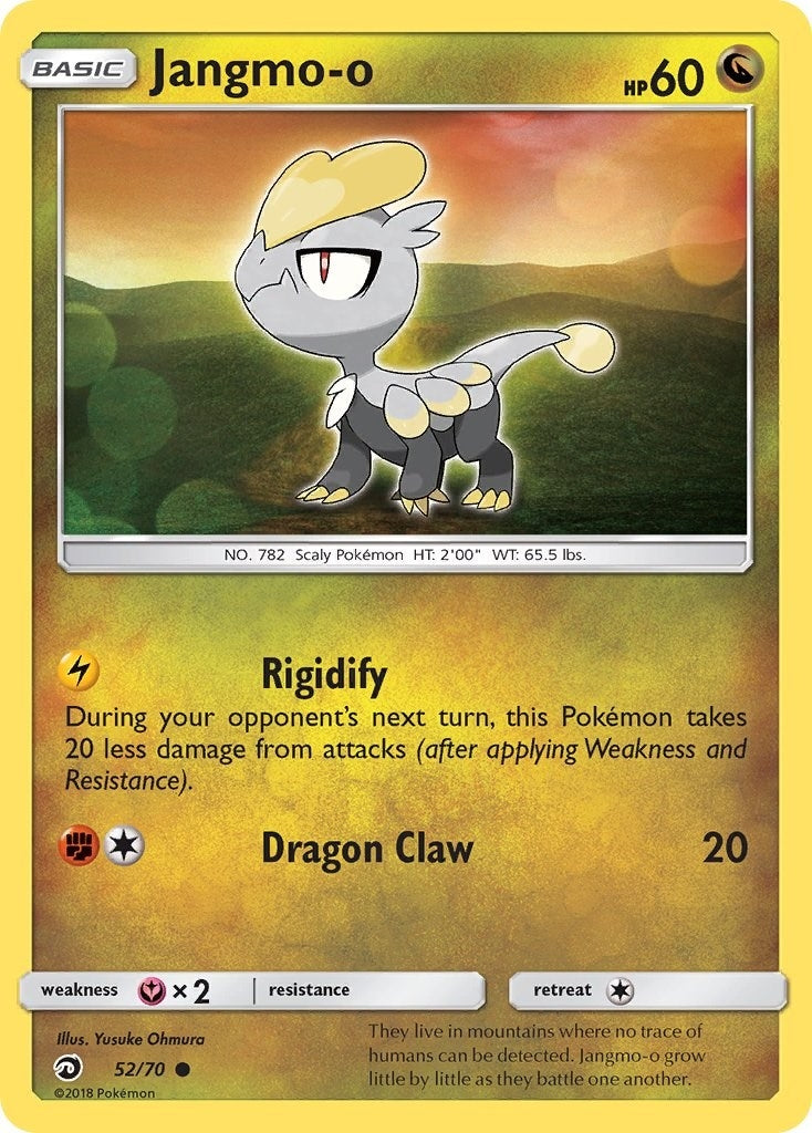 Image for Jangmo-o (52/70) (Dragon Majesty) (DRM) - Pokemon
