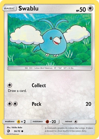 Image for Swablu (56) (56/70) - Pokemon