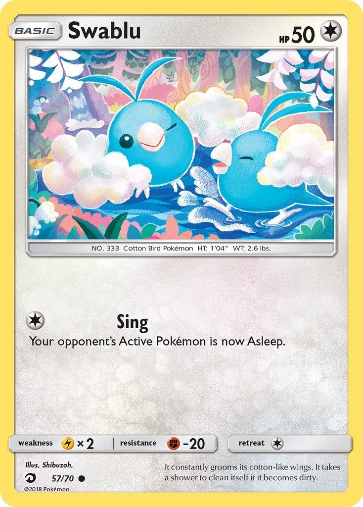 Image for Swablu (57) (57/70) - Pokemon