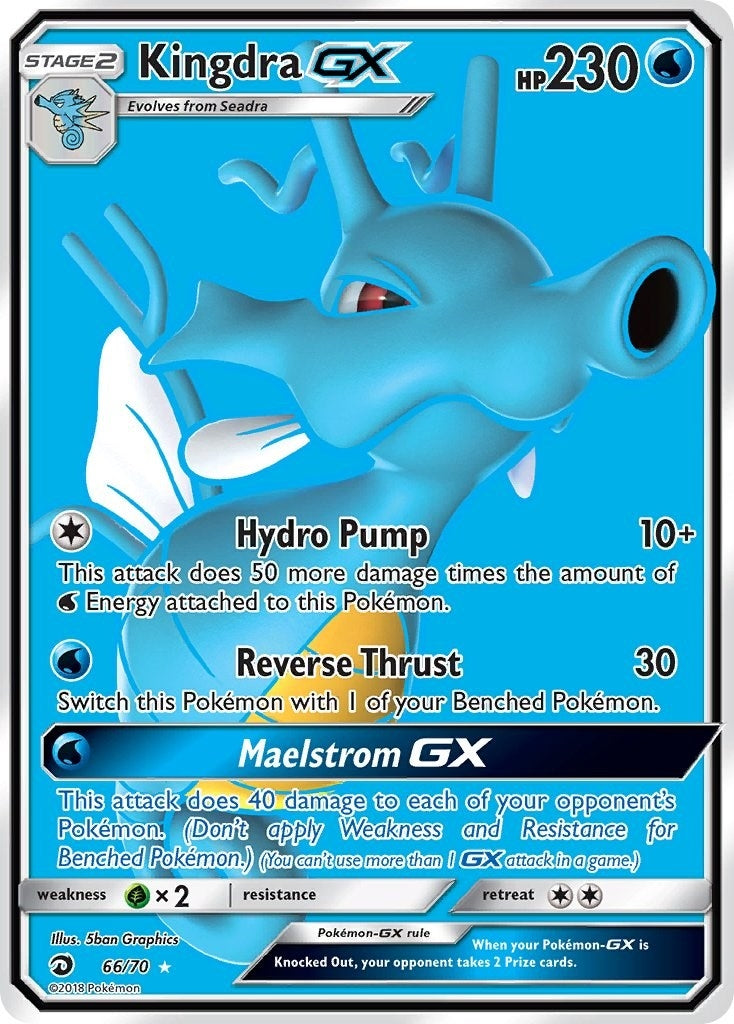 Image for Kingdra GX (Full Art) (66/70) - Pokemon