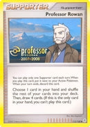 Image for Professor Rowan (2007) (112/130) (Professor Program Promos) (PPP) - Pokemon