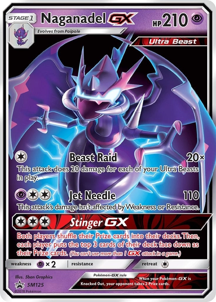 Image for Naganadel GX - SM125 (SM125) (SM Promos) (SMP) - Pokemon