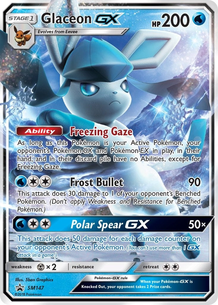 Image for Glaceon GX - SM147 (SM147) (SM Promos) (SMP) - Pokemon