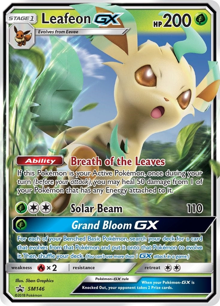 Image for Leafeon GX - SM146 (SM146) (SM Promos) (SMP) - Pokemon