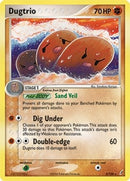 Image for Dugtrio - 5/100 (EX Crystal Guardians) (005/100) - Pokemon