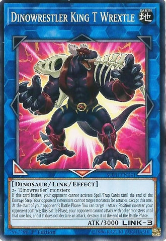 Dinowrestler King T Wrextle (SOFU-EN041) (Soul Fusion) YuGiOh