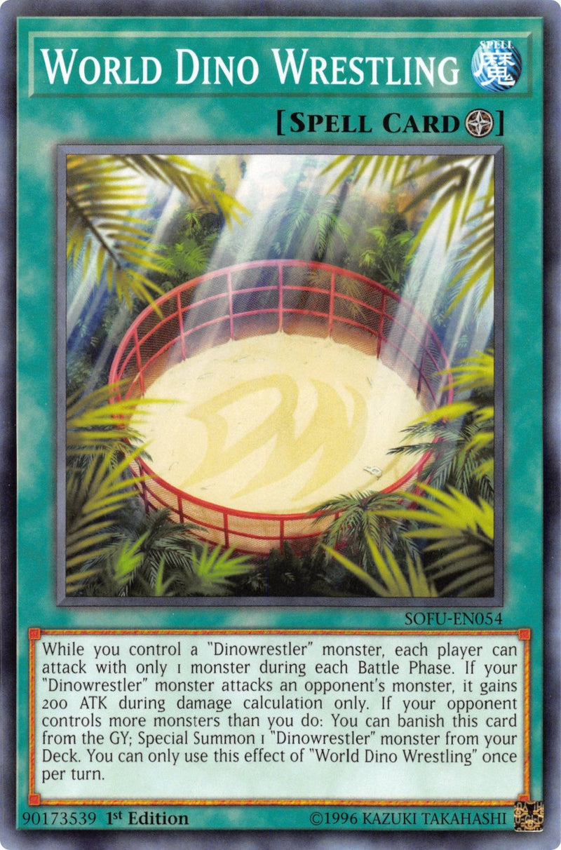 World Dino Wrestling (SOFU-EN054) (Soul Fusion) YuGiOh