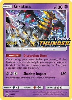 Image for Giratina - SM151 (Prerelease) [Staff] (SM151) (SM Promos) (SMP) - Pokemon