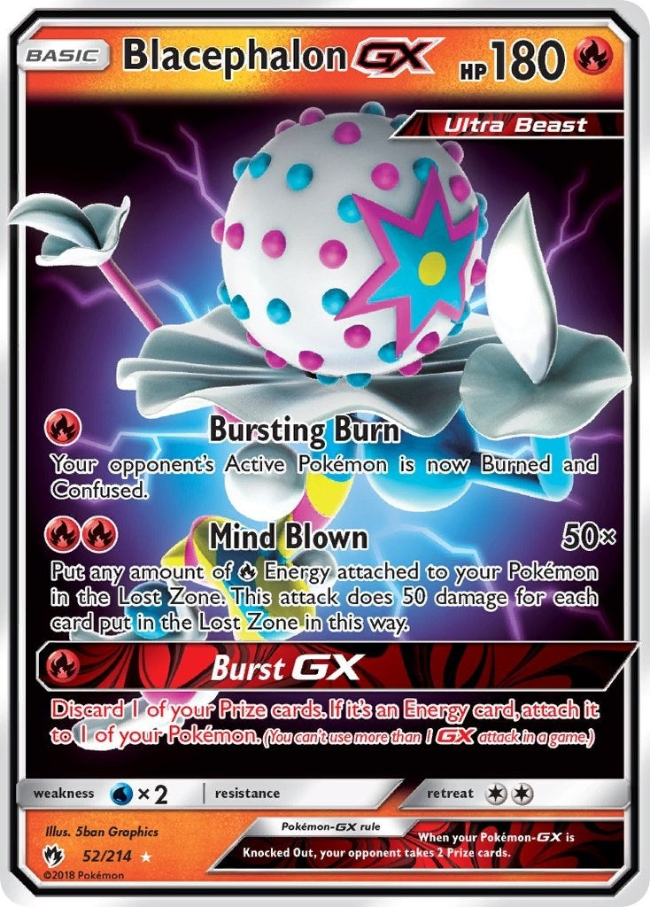 Image for Blacephalon GX (52/214) (SM - Lost Thunder) (SM8) - Pokemon