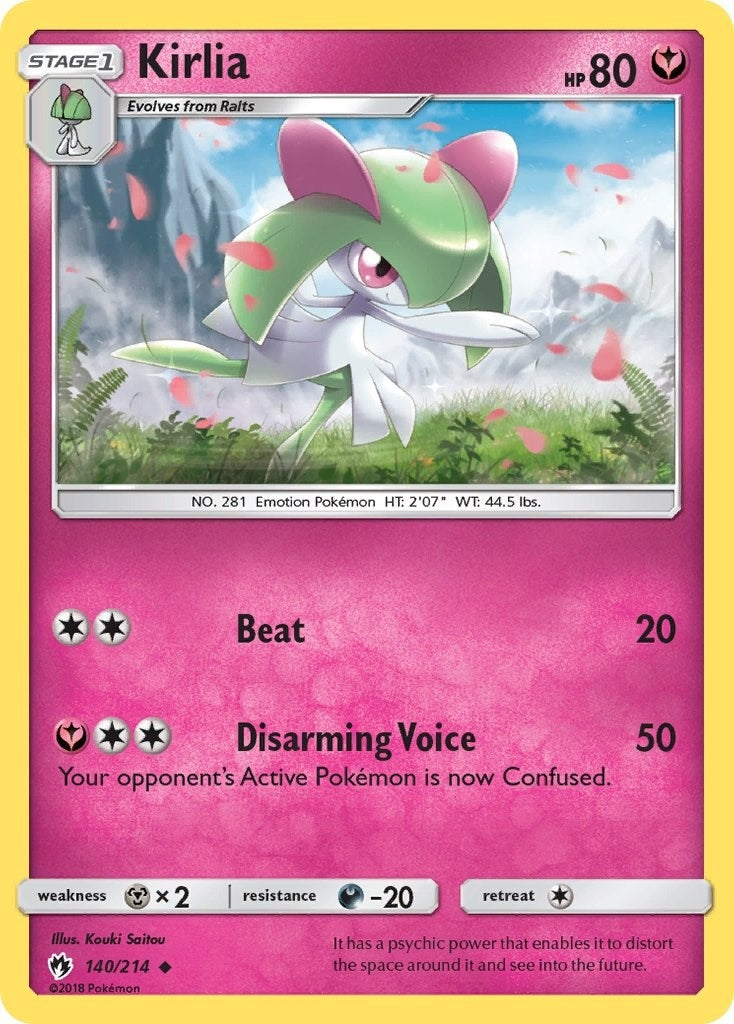 Image for Kirlia (140/214) (SM - Lost Thunder) (SM8) - Pokemon