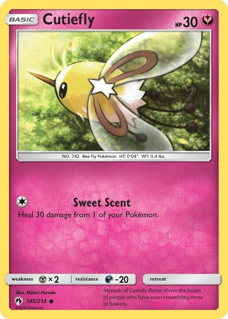 Image for Cutiefly (145/214) (SM - Lost Thunder) (SM8) - Pokemon