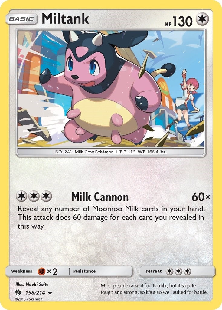 Image for Miltank (158/214) (SM - Lost Thunder) (SM8) - Pokemon