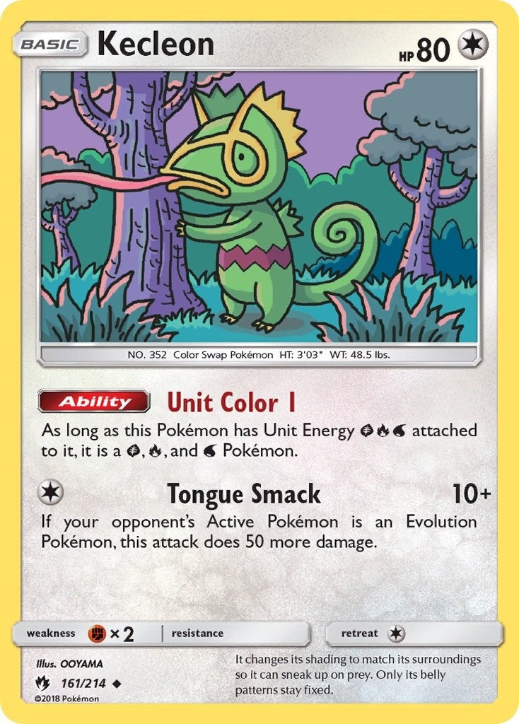Image for Kecleon (161) (161/214) (SM - Lost Thunder) (SM8) - Pokemon