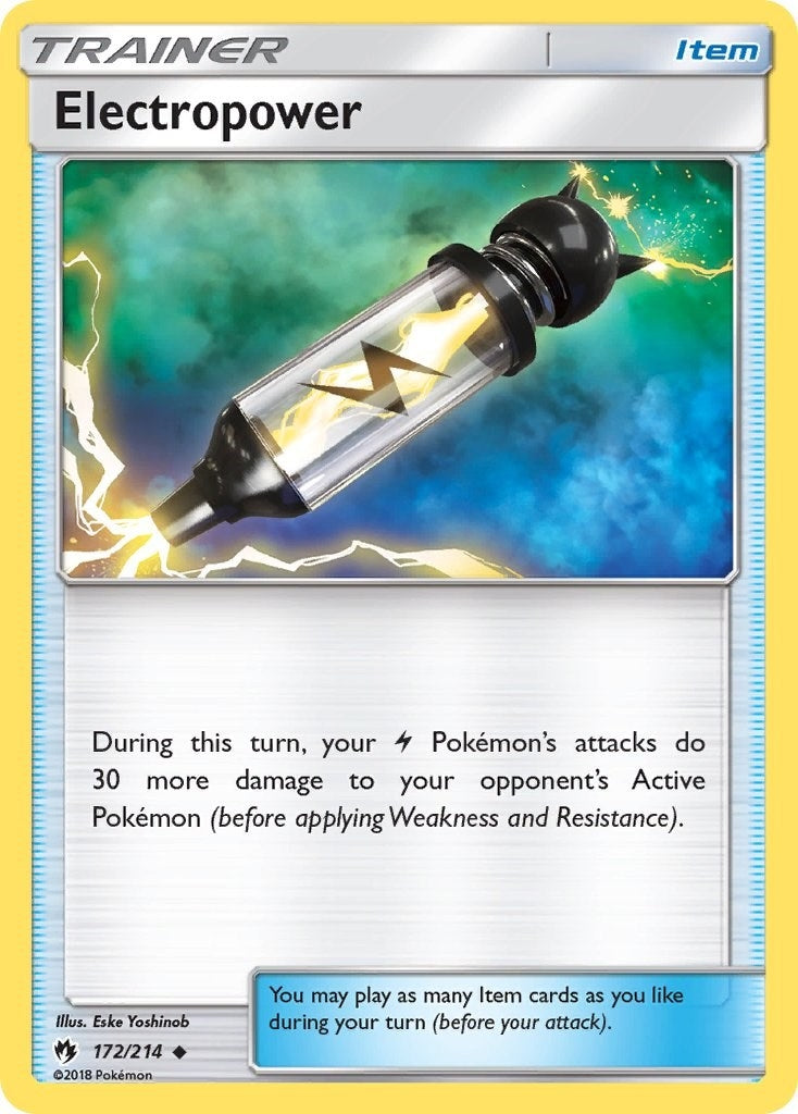 Image for Electropower (172/214) (SM - Lost Thunder) (SM8) - Pokemon