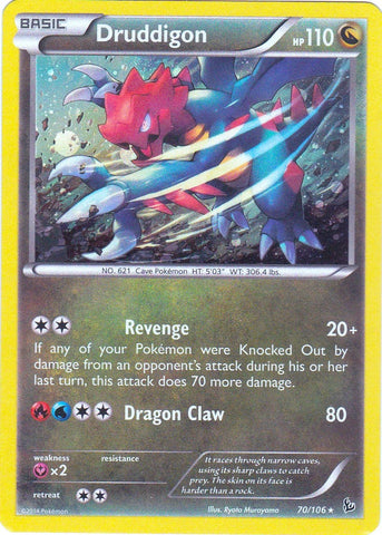 Image for Druddigon - 70/106(Cosmos Holo) (070/106) - Pokemon