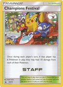 Image for Champions Festival - SM78 (World Championships 2017) [Staff] (SM78) (SM Promos) (SMP) - Pokemon