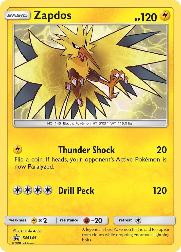 Image for Zapdos - SM145 (SM145) (SM Promos) (SMP) - Pokemon