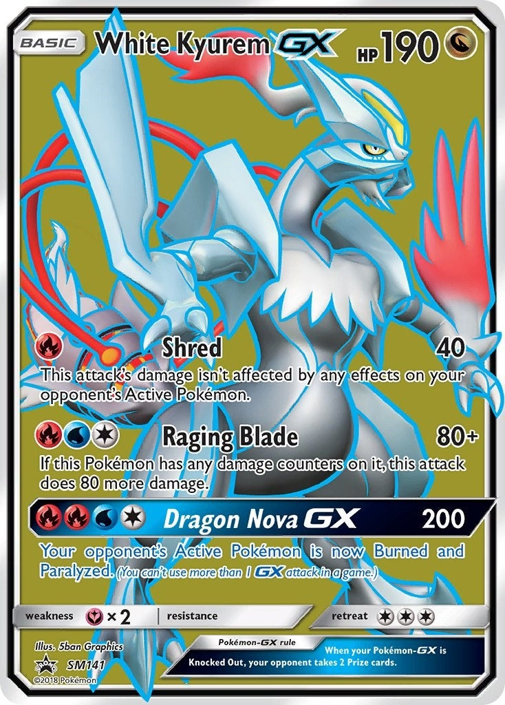 Image for White Kyurem GX - SM141 (SM141) (SM Promos) (SMP) - Pokemon