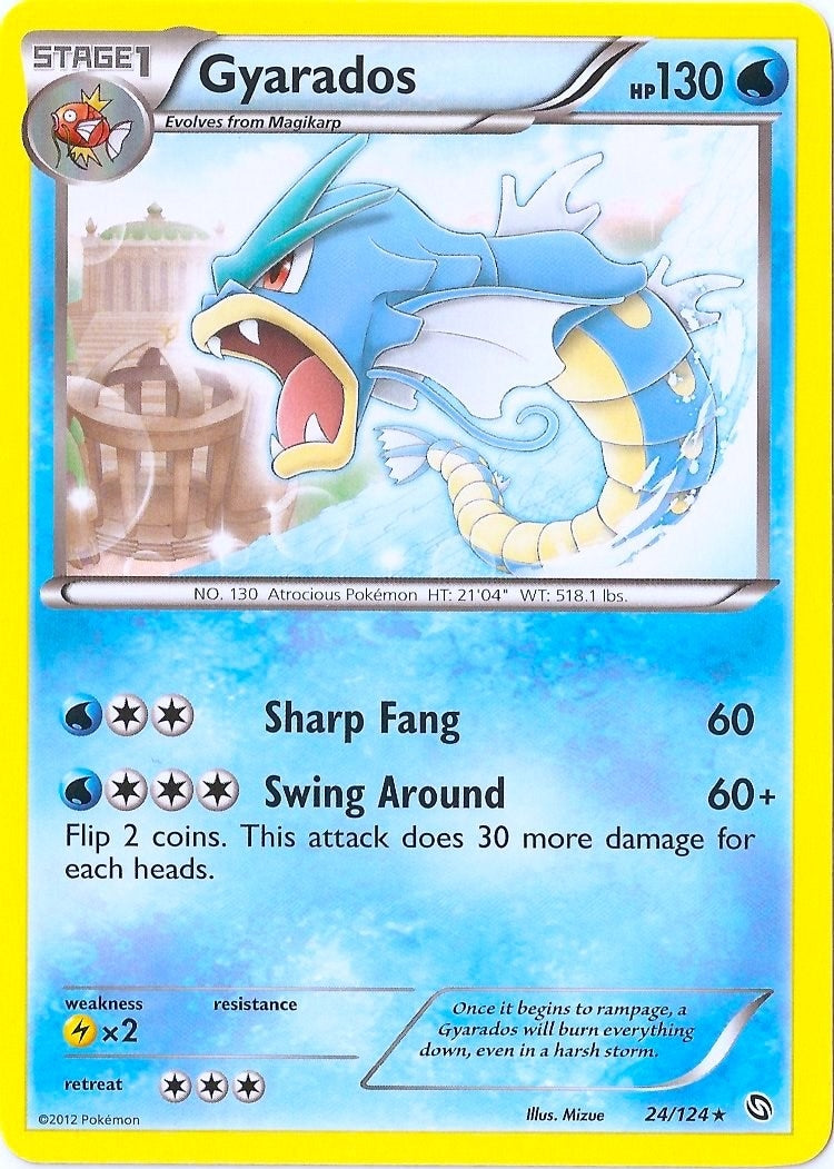 Image for Gyarados - 24/124 (Cosmos Holo) (024/124) - Pokemon