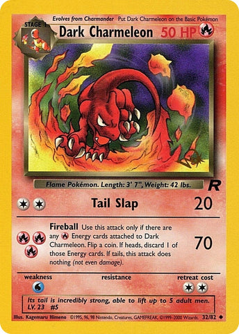 Image for Dark Charmeleon [W Stamped] (32/82) (WoTC Promo) - Pokemon