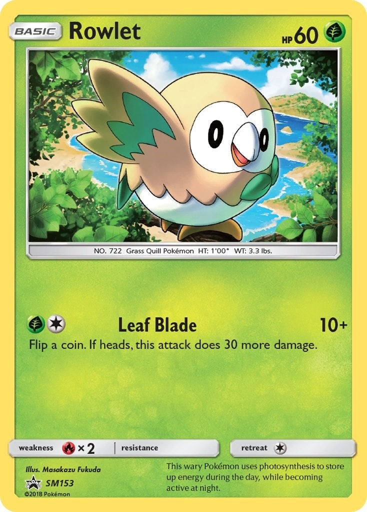 Image for Rowlet - SM153 (SM153) (SM Promos) (SMP) - Pokemon