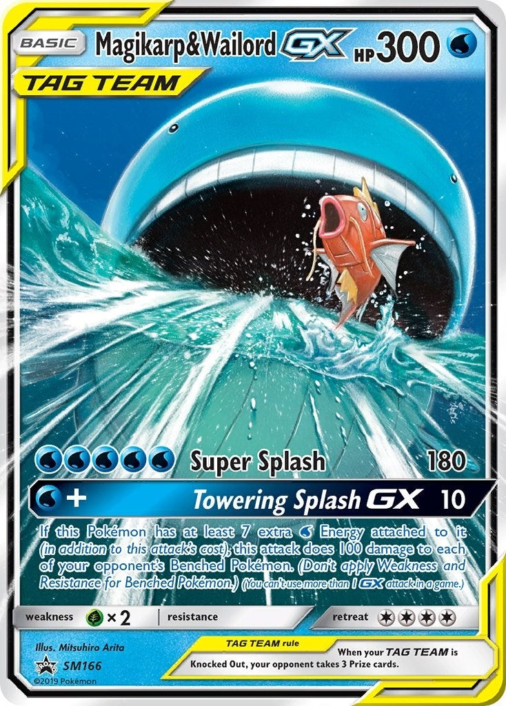 Image for Magikarp & Wailord GX (SM166) (SM Promos) (SMP) - Pokemon