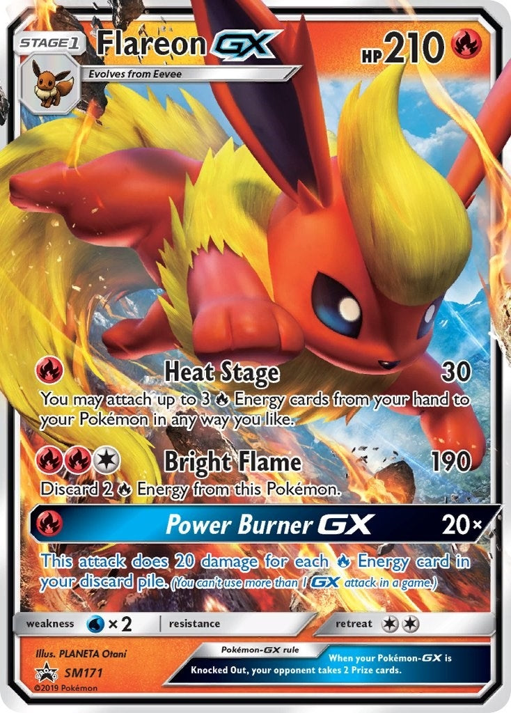 Flareon GX - SM171 (SM171) (SM Promos) Pokemon