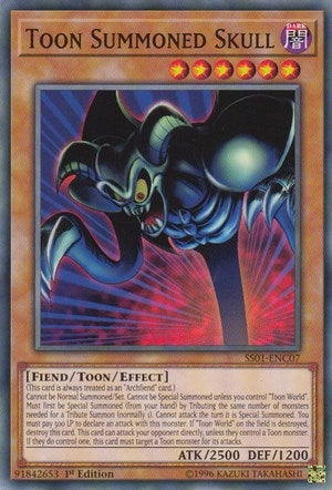 Toon Summoned Skull (SS01-ENC07) (Speed Duel Decks: Destiny Masters) YuGiOh