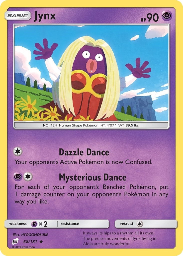 Image for Jynx (68/181) (SM - Team Up) (SM9) - Pokemon