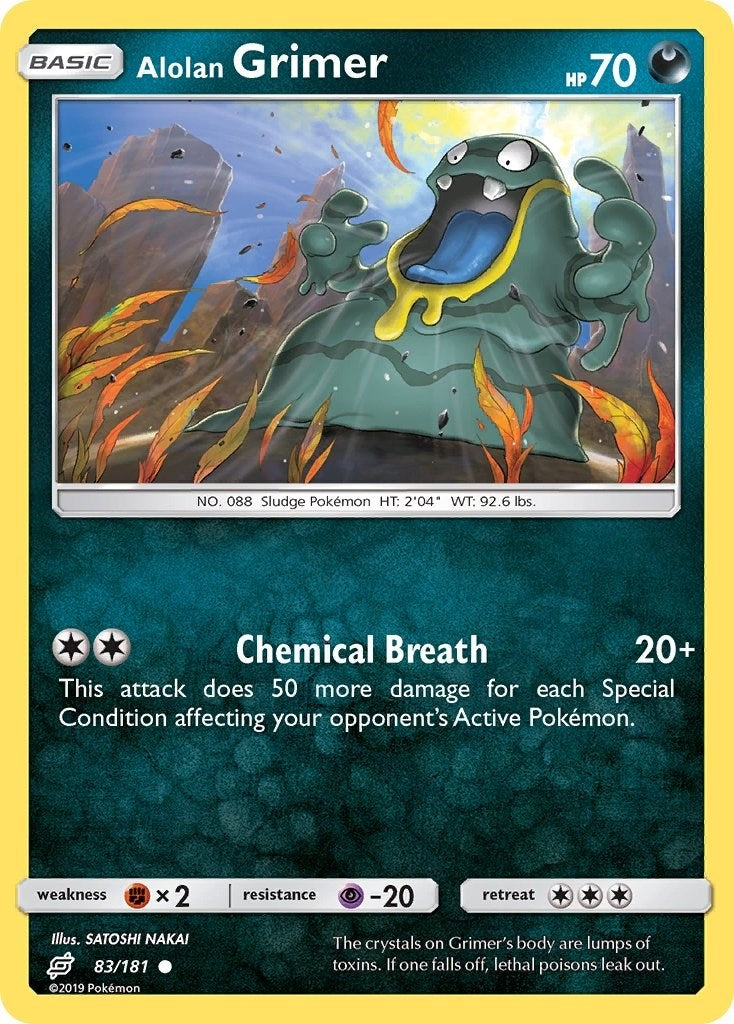 Image for Alolan Grimer (83/181) (SM - Team Up) (SM9) - Pokemon