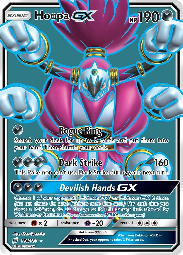 Image for Hoopa GX (Full Art) (166/181) (SM - Team Up) (SM9) - Pokemon