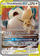 Image for Eevee & Snorlax GX (120/181) (SM - Team Up) (SM9) - Pokemon