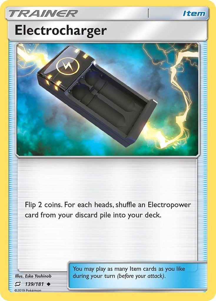 Image for Electrocharger (139/181) (SM - Team Up) (SM9) - Pokemon