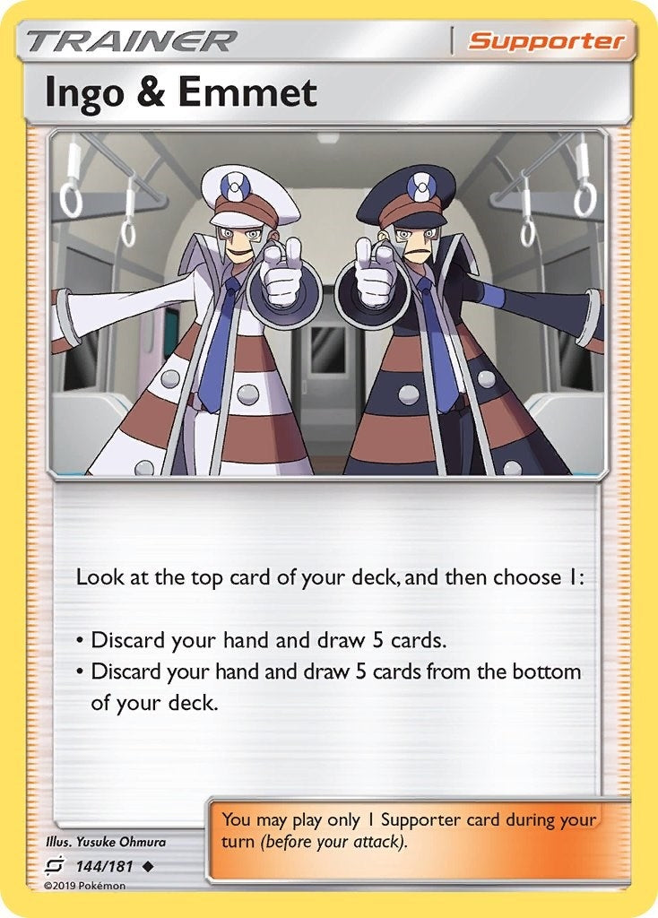Image for Ingo & Emmet (144/181) (SM - Team Up) (SM9) - Pokemon