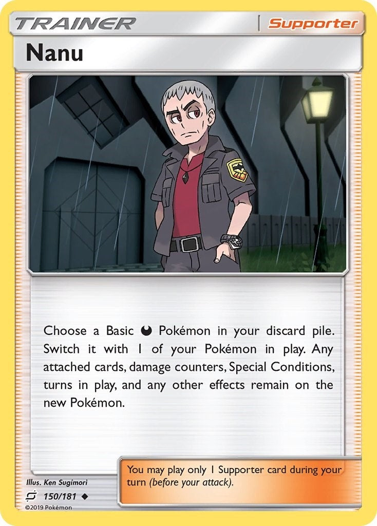 Image for Nanu (150/181) (SM - Team Up) (SM9) - Pokemon
