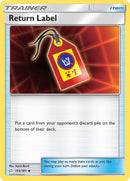 Image for Return Label (153/181) (SM - Team Up) (SM9) - Pokemon