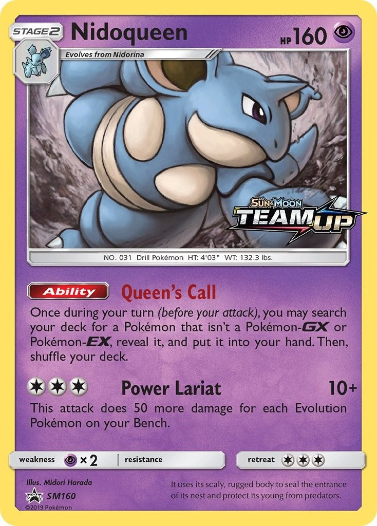 Nidoqueen - SM160 (Prerelease) (SM160) (SM Promos) Pokemon