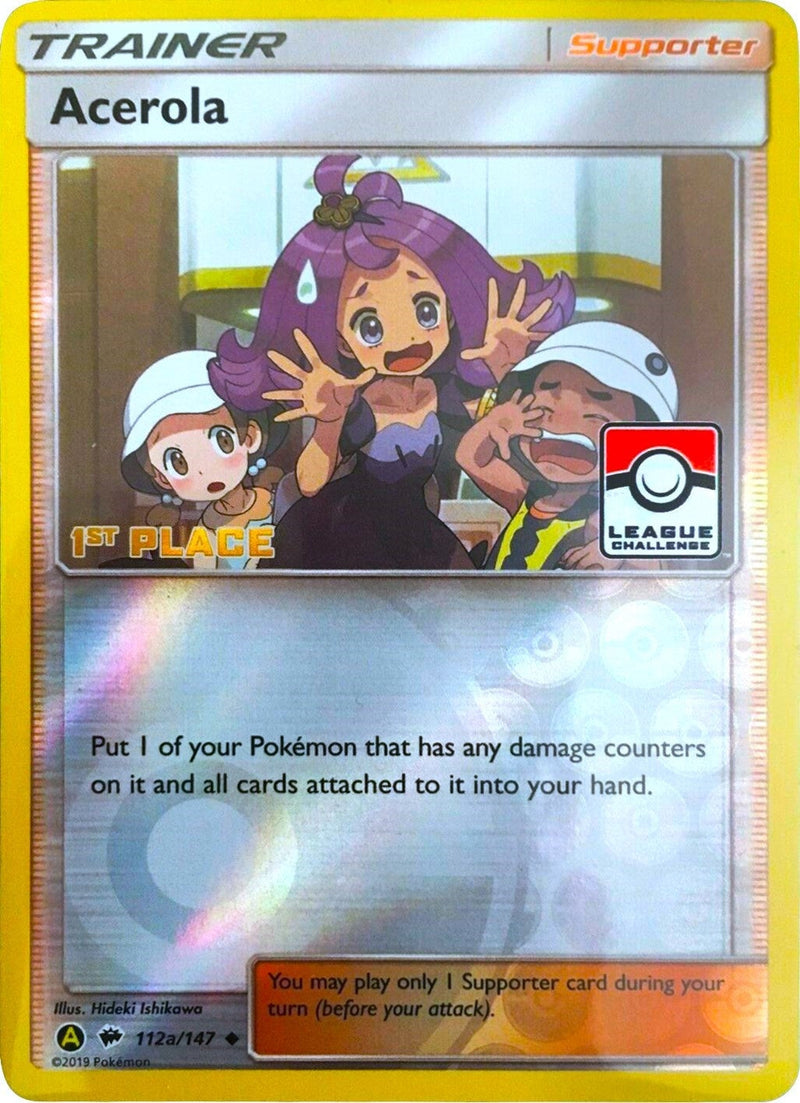 Acerola - 112a/147 (League Challenge) [1st Place] (112a/147) (League & Championship Cards) Pokemon