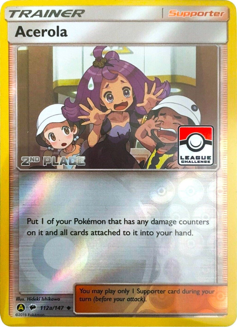Acerola - 112a/147 (League Challenge) [2nd Place] (112a/147) (League & Championship Cards) Pokemon