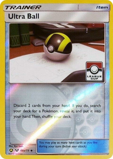 Ultra Ball - 68a/73 (League Cup) (068a/073) (League & Championship Cards) Pokemon