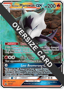 Image for Alolan Marowak GX - SM187 (SM187) (Jumbo Cards) (PR) - Pokemon