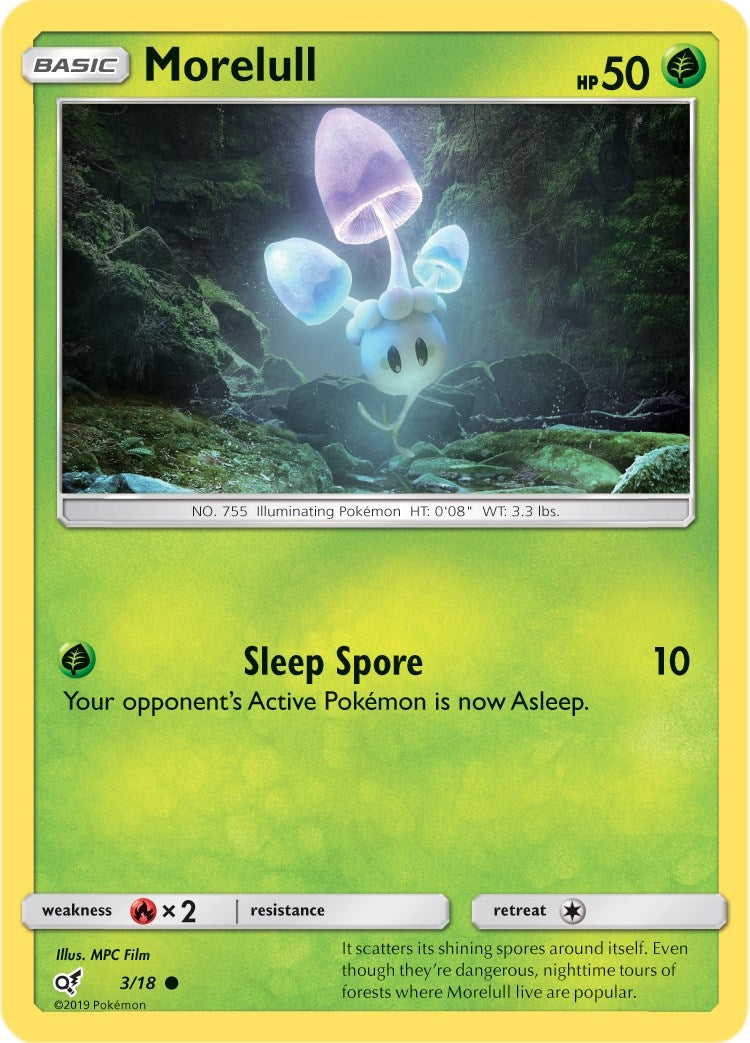 Image for Morelull (Holo Common) (3/18) - Pokemon