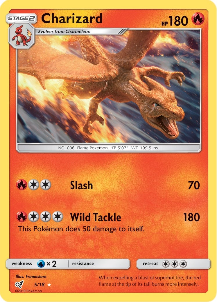 Image for Charizard (5/18) - Pokemon