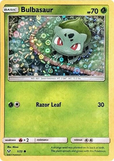 Image for Bulbasaur - 1/73 (General Mills Promo) (001/073) (Miscellaneous Cards & Products) (MCAP) - Pokemon