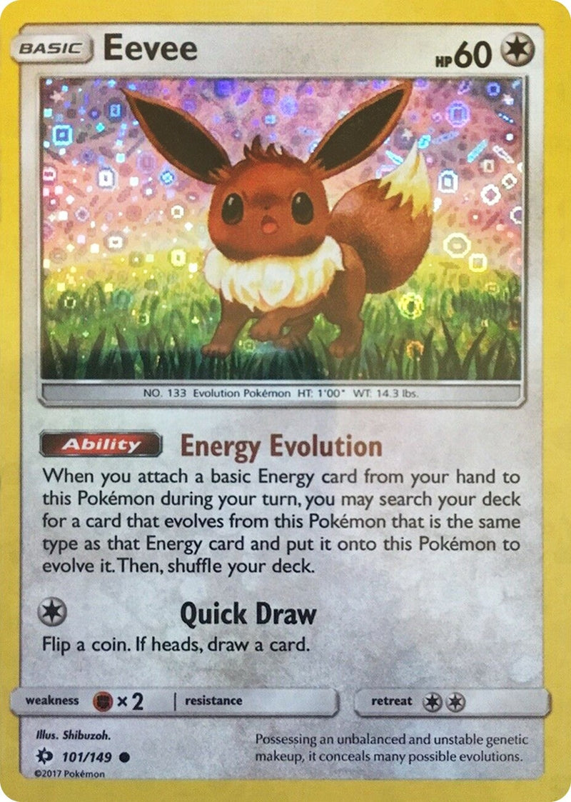 Image for Eevee - 101/149 (General Mills Promo) (101/149) (Miscellaneous Cards & Products) (MCAP) - Pokemon